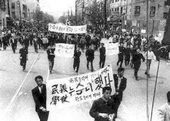 The April Revolution: A Student-Led Pro-Democracy Uprising Against Authoritarianism and Dictatorship in South Korea